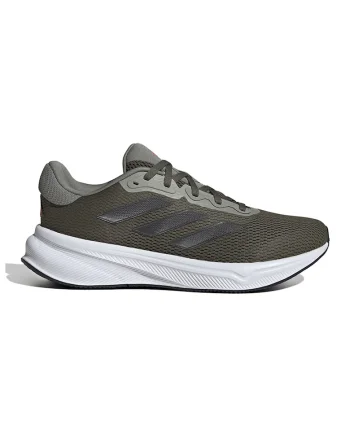 Pantofi din material textil pentru alergare Response, Maro taupe