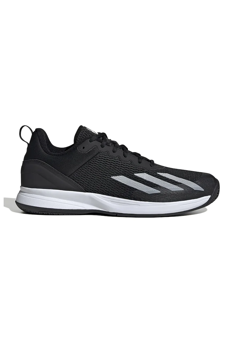 Pantofi cu garnituri de plasa pentru tenis Courtflash Speed, Negru