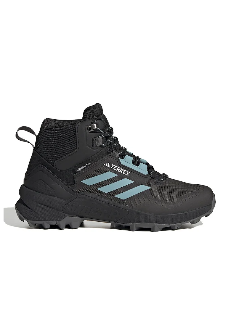 Ghete pentru drumetii TERREX Swift R3 GORE-TEX, Negru/Albastru