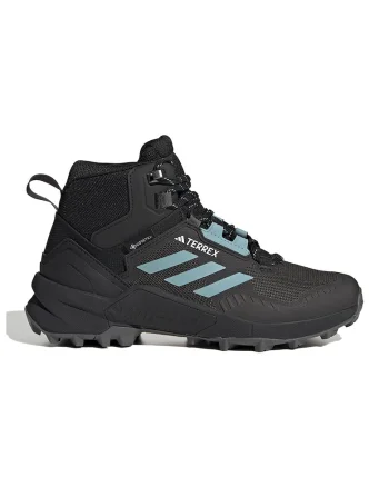 Ghete pentru drumetii TERREX Swift R3 GORE-TEX, Negru/Albastru