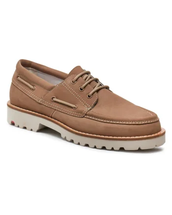 Pantofi sport barbati,  27813, Gri, Piele naturala
