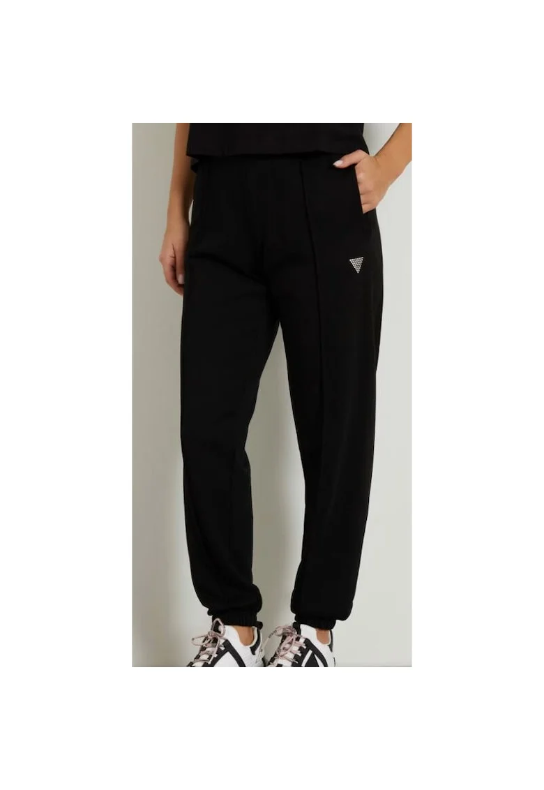 Pantaloni de trening cu detaliu logo,