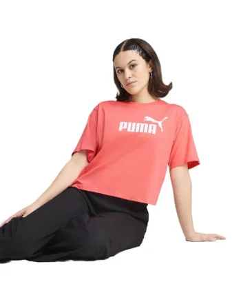 Tricou  ESS Cropped No. 1 Logo Relaxed Tee-684972-24