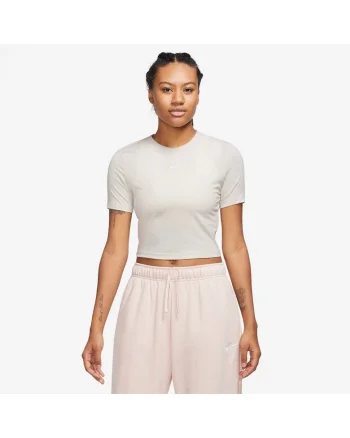 Tricou  W NSW TEE ESSNTL SLIM CRP LBR, FB2873-104, Femei, Bej, Bej