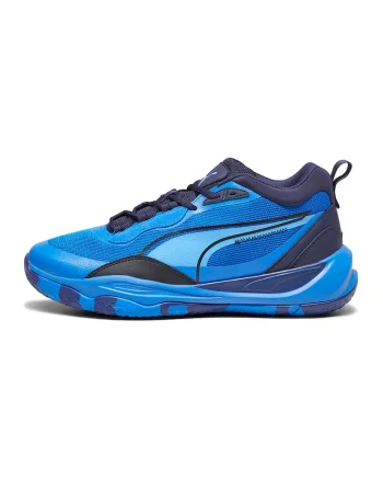 Pantofi mid-high pentru baschet Playmaker Pro Ultra, Albastru royal/Bleumarin