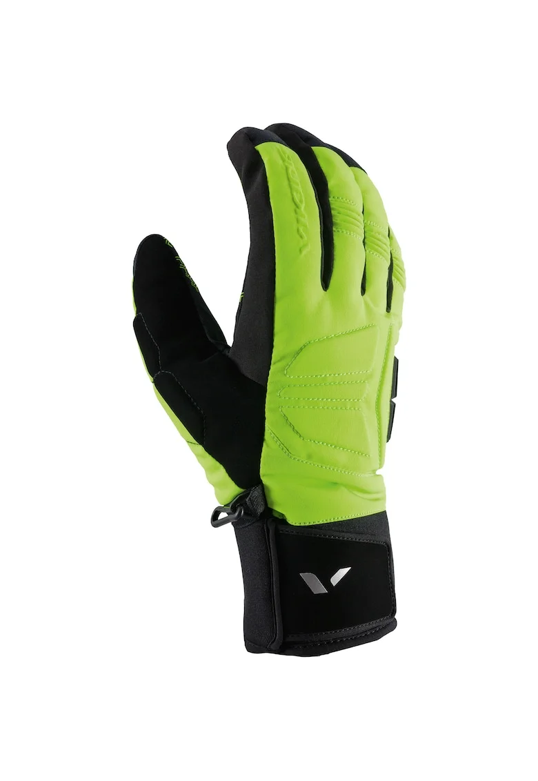Manusi schi  Megeve Snowboard, marimea 8, negru, Verde