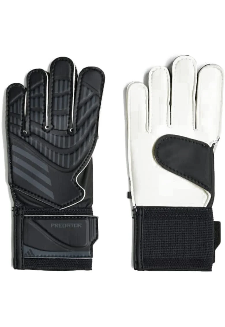 Manusi portar copii Adidas Predator Training 4/5/6/7, negru/alb