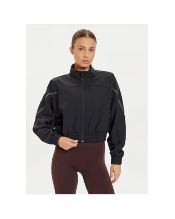 Geaca dama,  304112393, Poliester, Negru, Negru