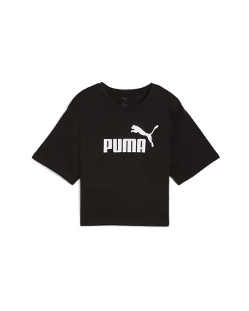 Tricou  Essentials Cropped W 684972-01, Negru