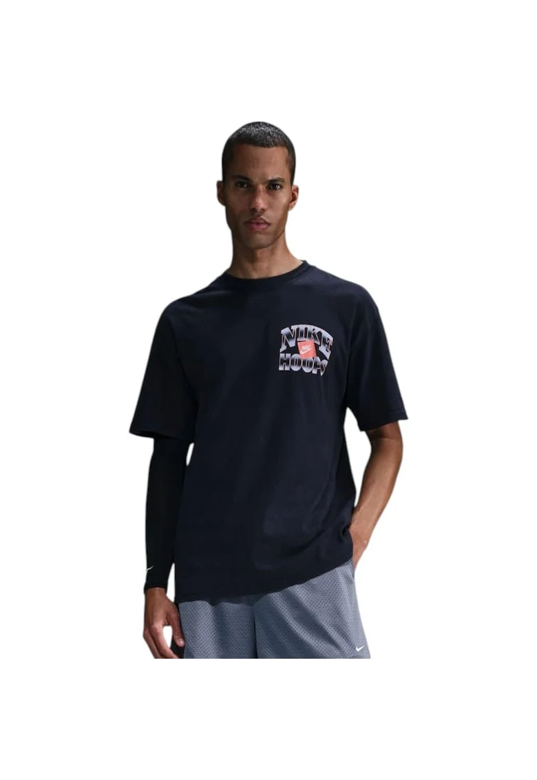 Tricou  M90 Hoops 46743, Negru