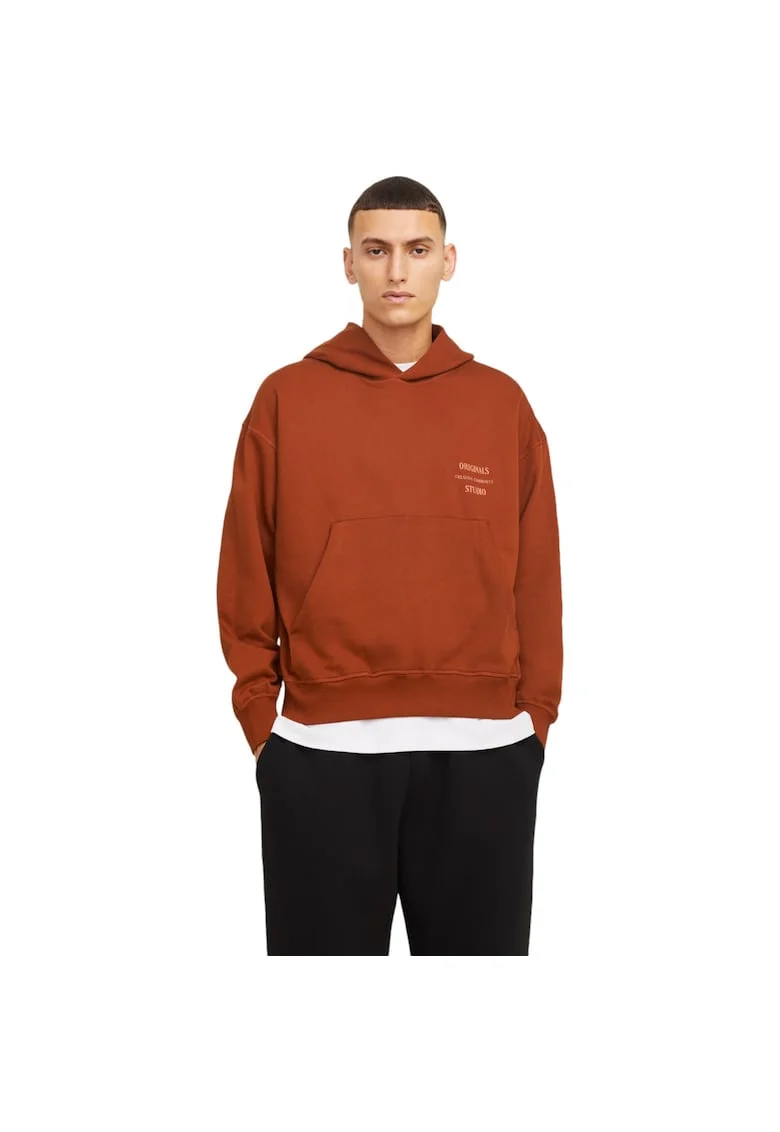 Hanorac JACK &JONES Austin Font 37728, Negru