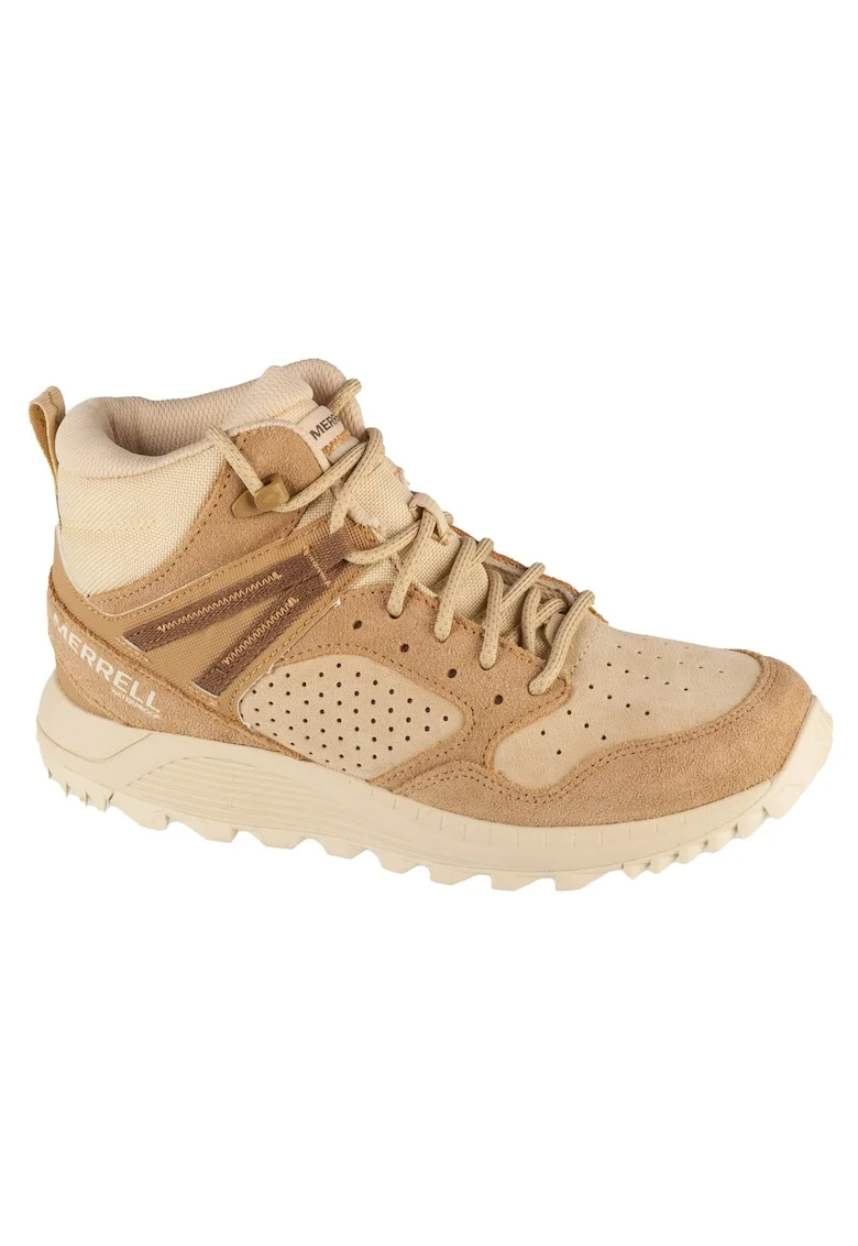 Ghete de trekking pentru femei,  Wildwood Mid Leather WP J038298, Bej, Bej