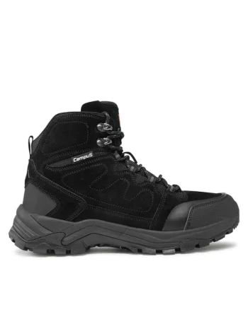 Ghete si bocanci sport barbati  303137823, Piele intoarsa, Negru