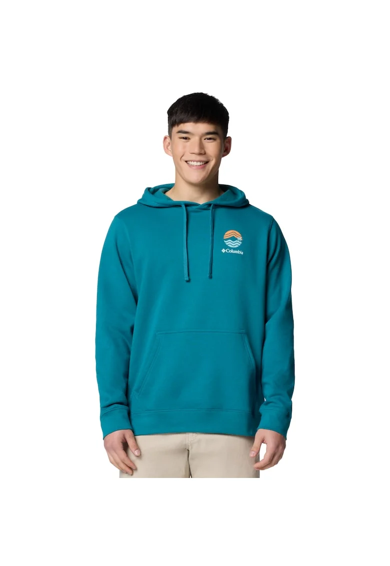 Hanorac,  Columbia Trek Graphic Hoodie 201849, Verde