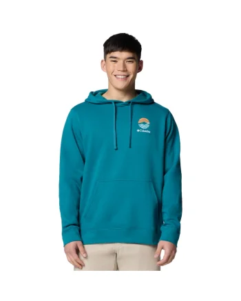 Hanorac,  Columbia Trek Graphic Hoodie 201849, Verde