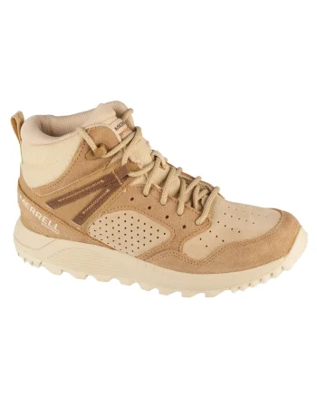 Ghete de trekking pentru femei,  Wildwood Mid Leather WP J038298, Bej, Bej