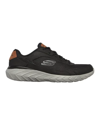 Pantofi de piele cu insertii de plasa pentru fitness Overhaul 2.0, Negru stins