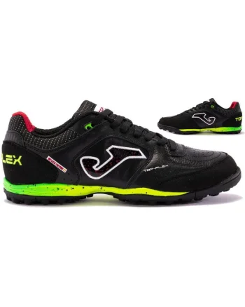 Pantofi sport barbati,  Piele naturala, Negru/Verde, Negru