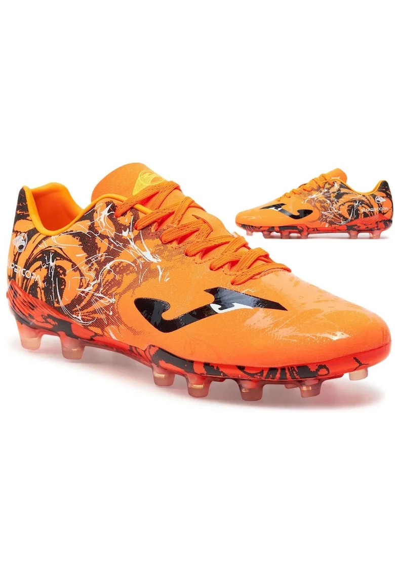 Pantofi fotbal barbati,  Super Copa 2408 FG, sintetic/poliuretan, portocaliu, Portocaliu