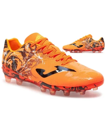 Pantofi fotbal barbati,  Super Copa 2408 FG, sintetic/poliuretan, portocaliu, Portocaliu