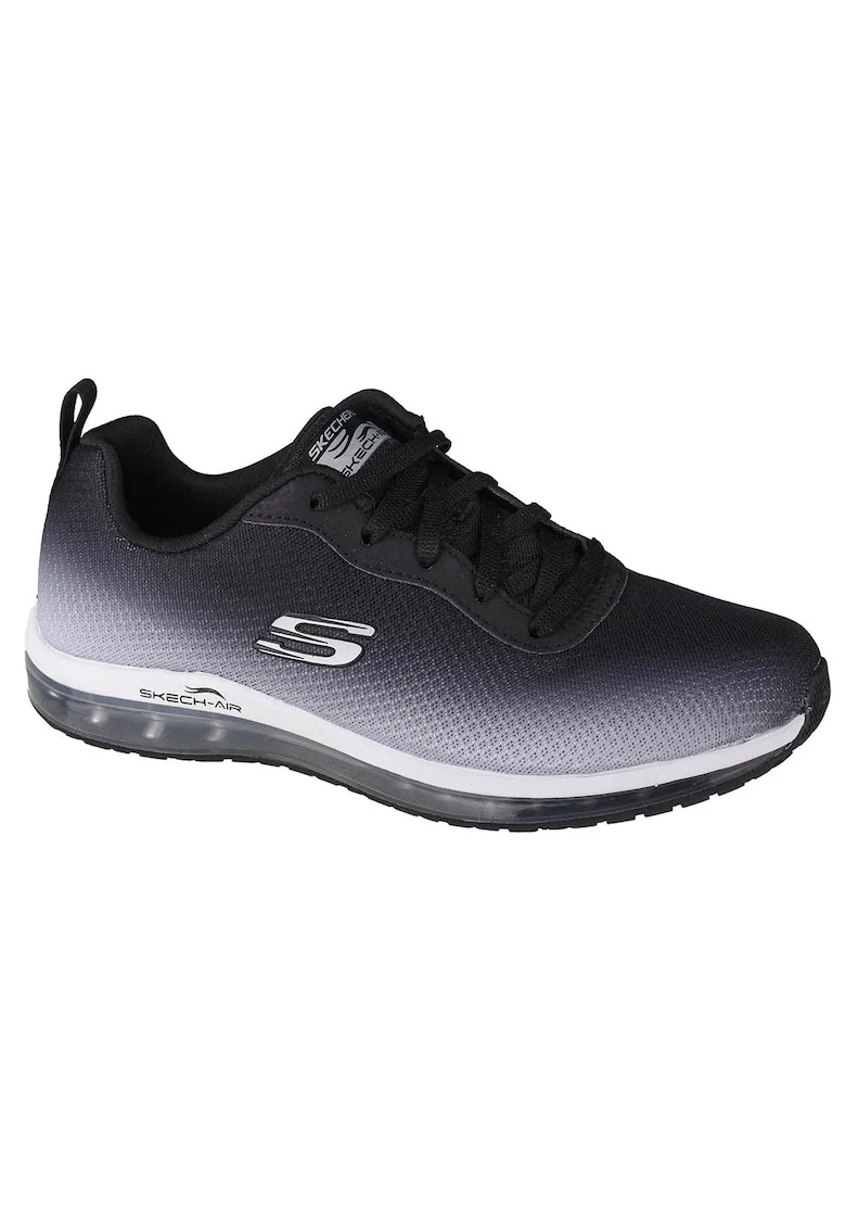 Sneakers,  Skech-Air Element 12640-BKW, Negru, Negru