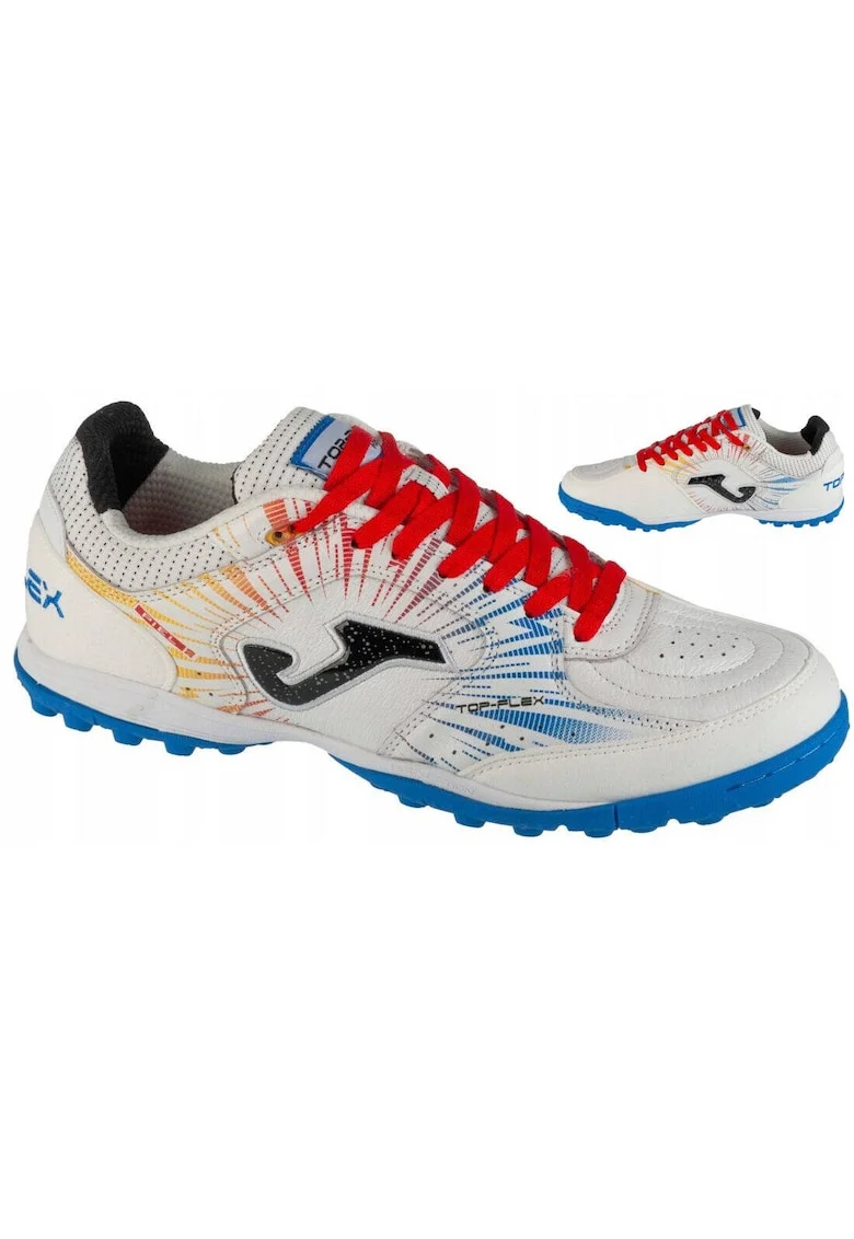 Pantofi sport barbati  TOP FLEX 2476 TF, piele naturala, alb, talpa din cauciuc, tehnologie VTS