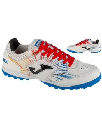 Pantofi sport barbati  TOP FLEX 2476 TF, piele naturala, alb, talpa din cauciuc, tehnologie VTS