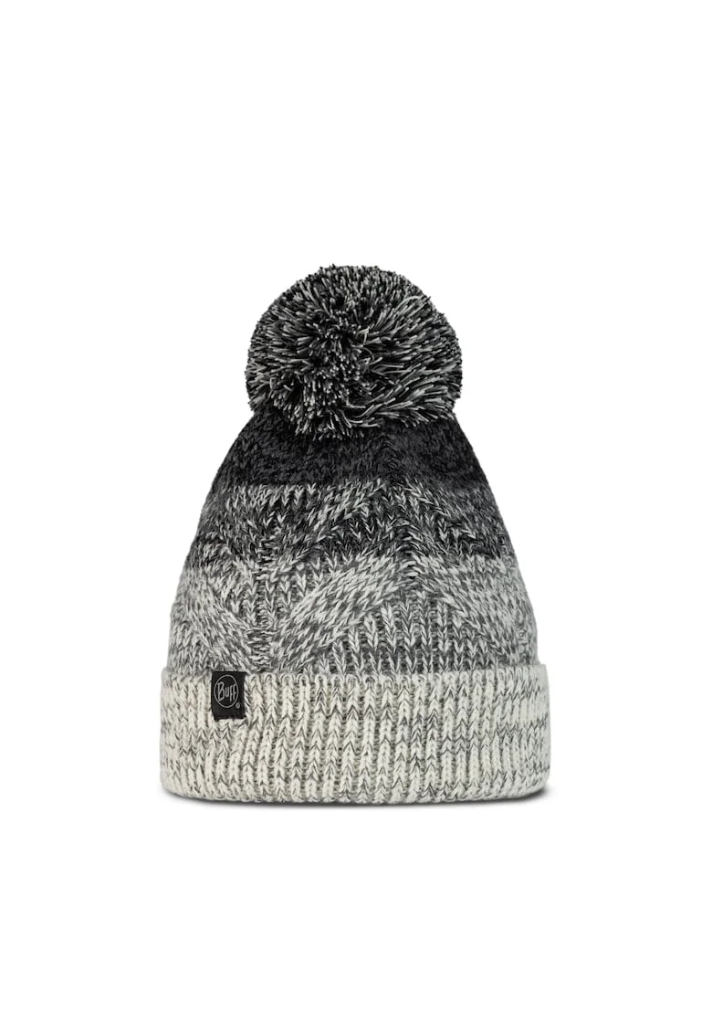 Caciula  tricotata fleece band, culoare masha gri, pentru adulti, marime universala