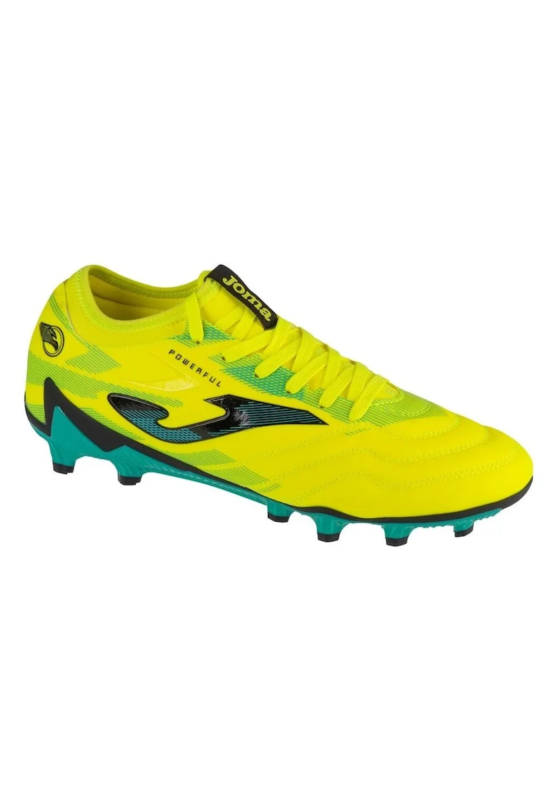 Pantofi sport barbati 2411,  Sintetic, Galben