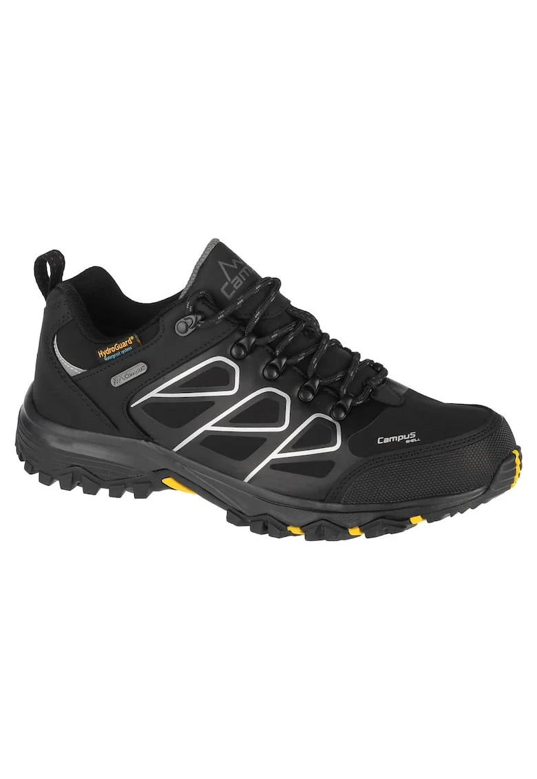 Pantofi de trekking,  Kamet, Negru, Negru