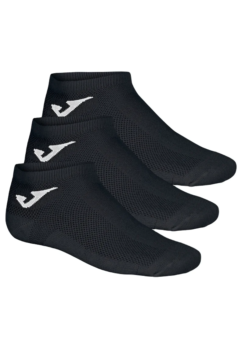 Set 3 perechi sosete sport  Negru, Negru