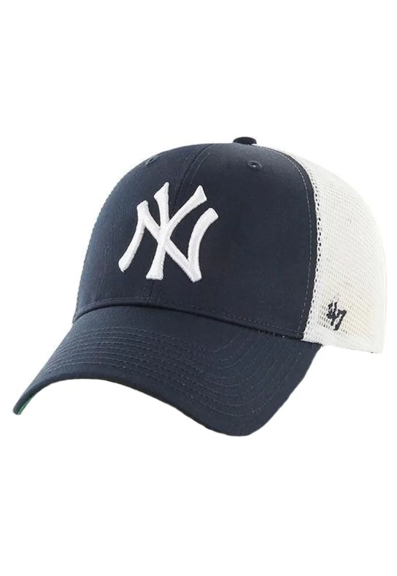 Sapca New York Yankees,  Bumbac, Bleumarin/Alb