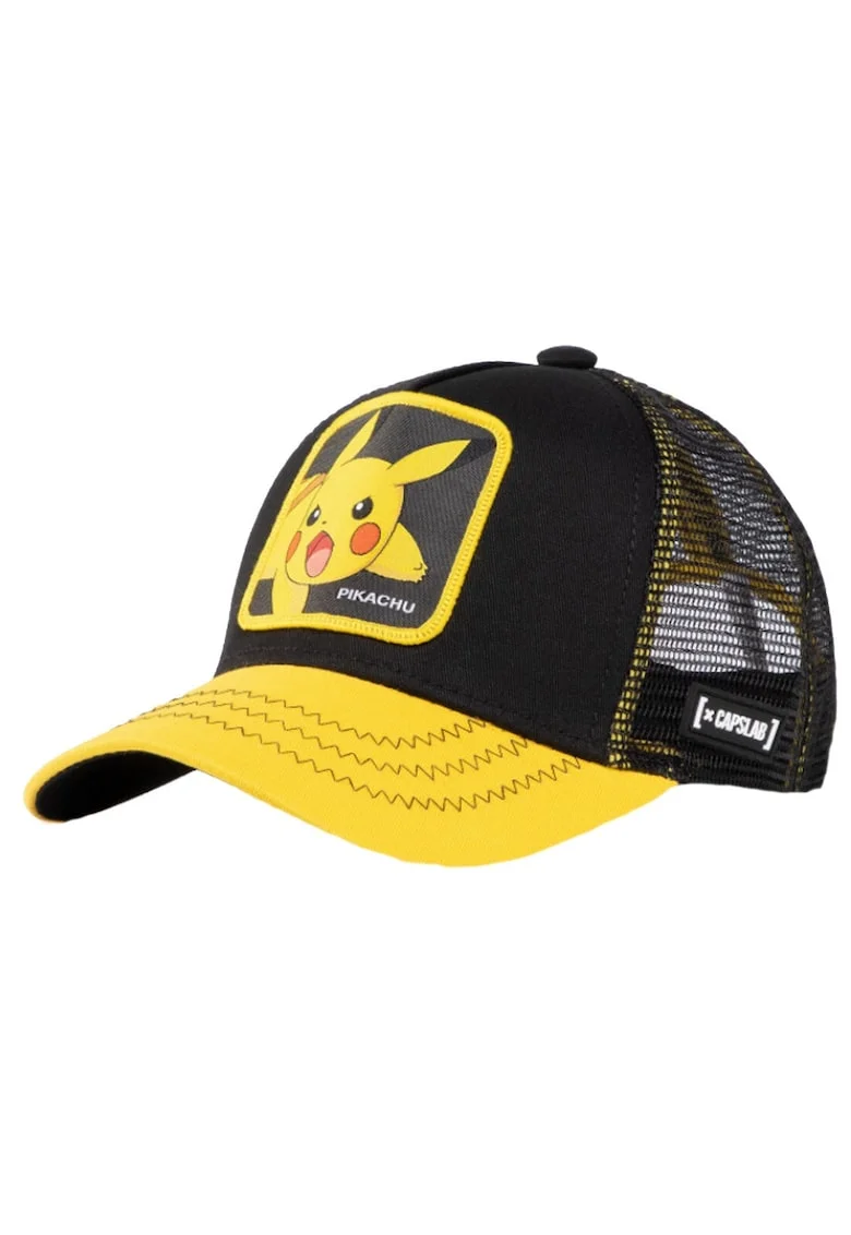 Sapca pentru copii,  Freegun Pokemon Jr CL-PKM2-3-PIK6, Negru,