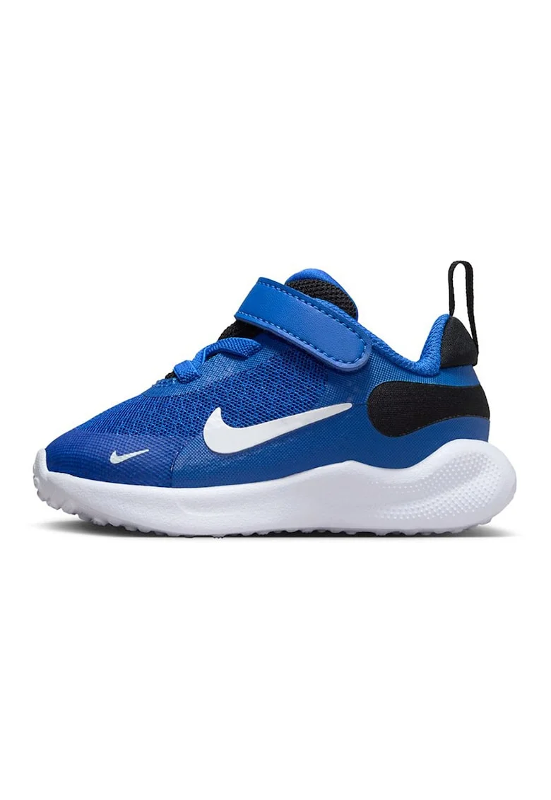 Revolution 7 Pantofi cu velcro, pentru alergare, Alb/Albastru royal