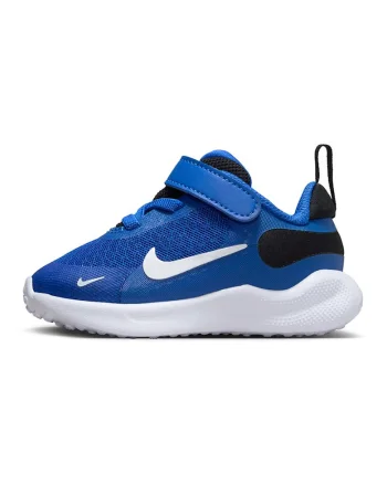 Revolution 7 Pantofi cu velcro, pentru alergare, Alb/Albastru royal