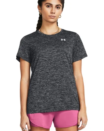 Tricou pentru antrenament Tech™ Twist, Gri inchis melange