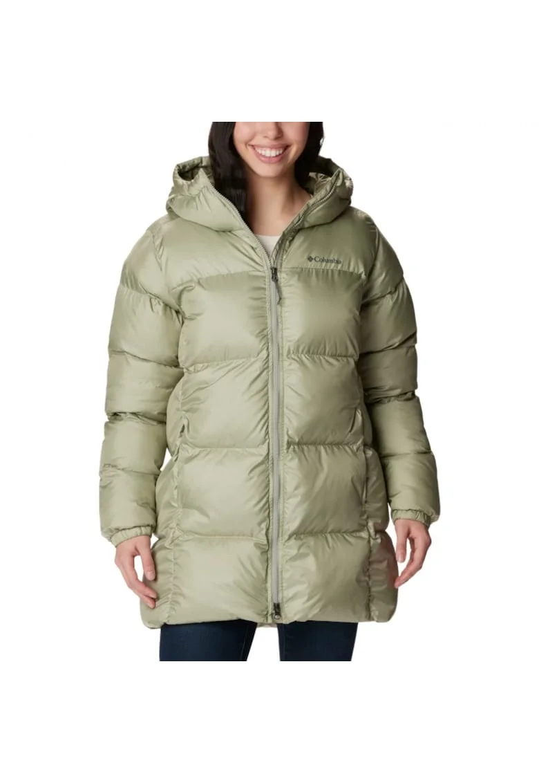 Geaca sport cu gluga  Puffect Mid, poliester, verde,