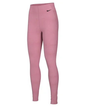 Colanti cu talie inalta si tehnologie Dri-Fit, pentru fitness Sculpt Victory, Roz prafuit