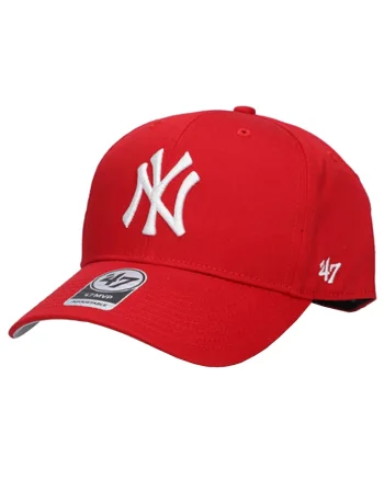 Sapca pentru copii,  MLB New York Yankees Kids Cap B-RAC17CTP-RD, Rosu,