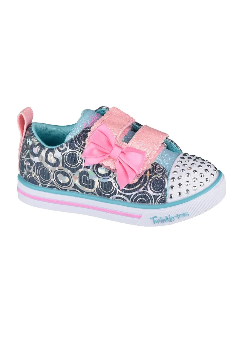 Pantofi sport copii,  Sparkle Lite-Lil Heartsland 314754N-DMLT, Gri