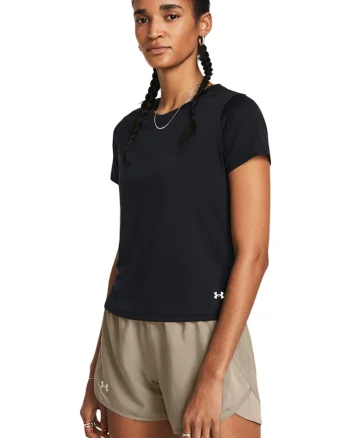 Tricou pentru alergare Launch, Negru