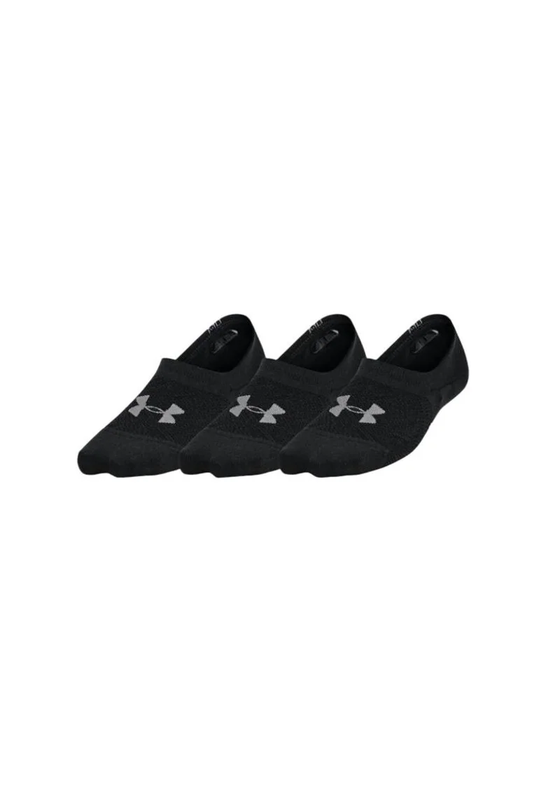 Sosete sport pentru dama,  Poliester, Negru,