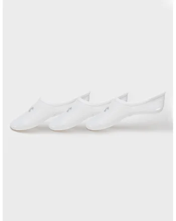 Set de sosete pentru antrenament Breathe Lite - 3 perechi, Alb