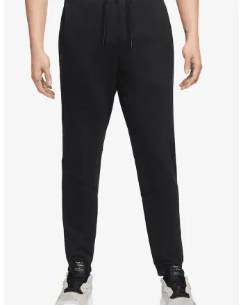 Pantaloni cu talie ajustabila pentru baschet, Negru