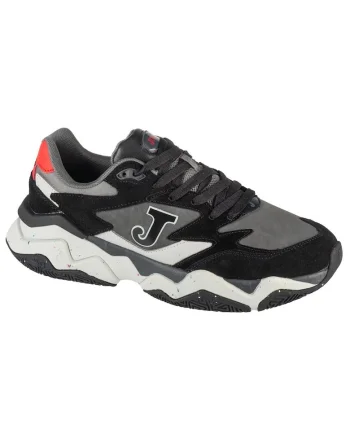 Pantofi sport pentru barbati  sintetic, universal, negru/alb,