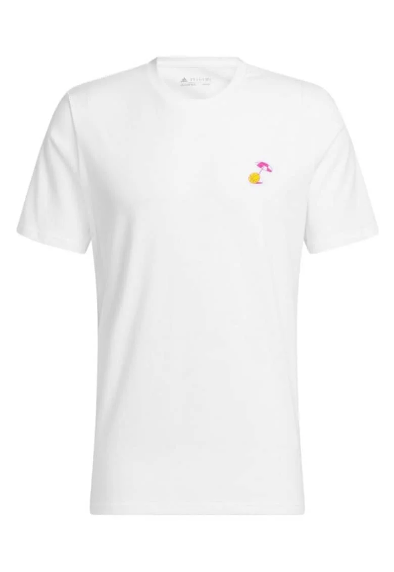 Tricou sport  Lil Stripe Spring Break, Alb