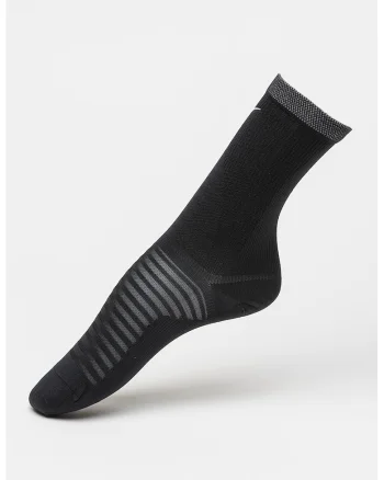 Sosete unisex pentru alergare Spark, Negru stins