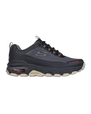 Pantofi impermeabili pentru drumetii Max Protect-Fast, Negru/Albastru inchis
