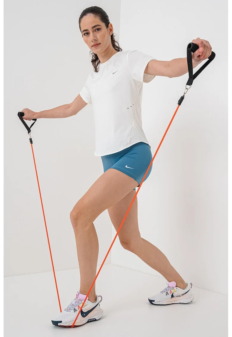 Colanti scurti pentru fitness Pro, Albastru prafuit/Albastru petrol