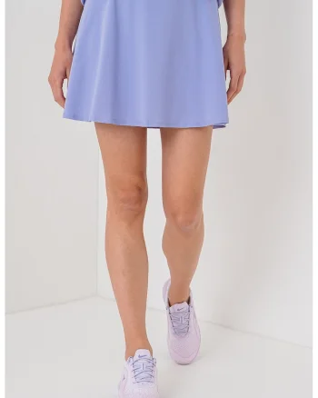 Fusta cu colanti scurti pe dedesubt cu tehnologie Dri- FIt, pentru tenis Victory, Lila